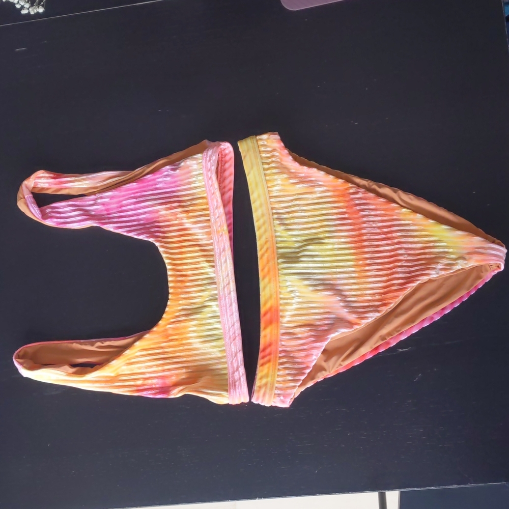 Dippin Daisys Ultra Bottom and Festival Top Bikini in Burn Velvet